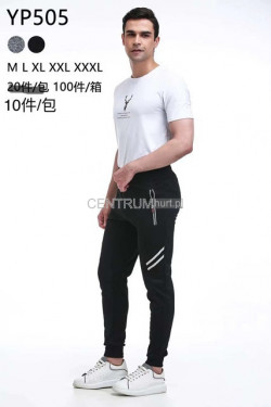Spodnie dresowe męskie (M-3XL) YP505