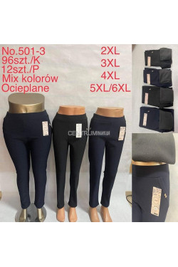 Spodnie damskie ocieplane (2XL-6XL) 1