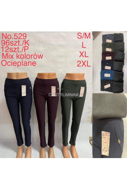 Spodnie damskie ocieplane (S-2XL) 2