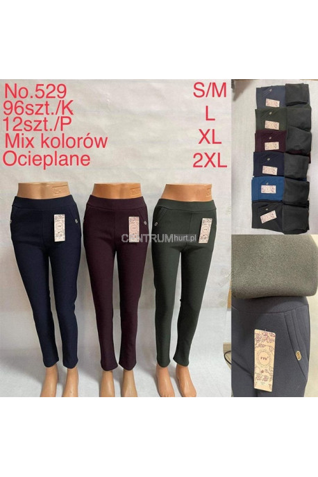 Spodnie damskie ocieplane (S-2XL) 2