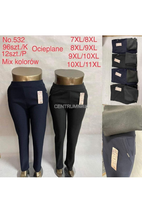 Spodnie damskie ocieplane (5XL-9XL) 1