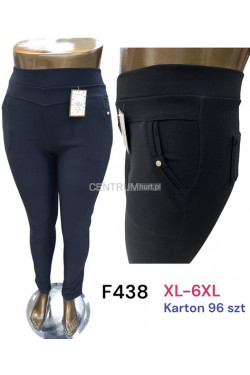 Spodnie damskie (XL-6XL) F438