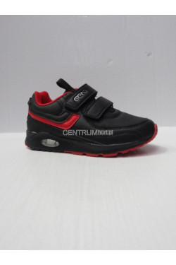 Buty sportowe chłopięce (26-31) A181 BLACK/RED