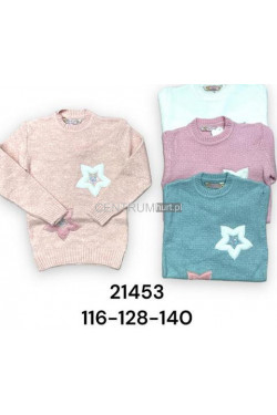 sweter dziewczęcy turecki (116-140)21453