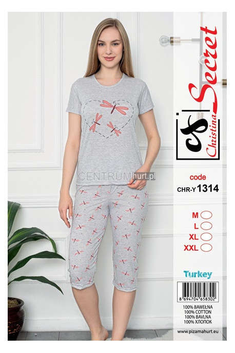 Piżama damska Turecka (M-2XL) 1