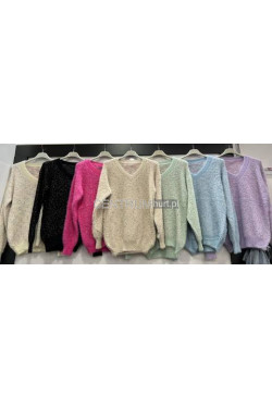 Sweter z alpaką kolor do wyboru 090833