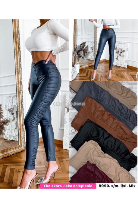 Spodnie skórzane damskie (S-XL) 8990
