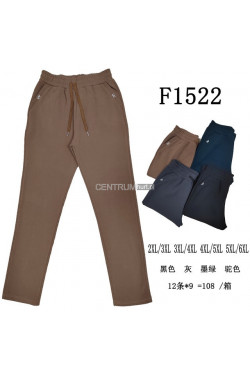 Spodnie damskie (2XL-6XL) F1522