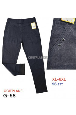 Spodnie damskie (XL-6XL) G58