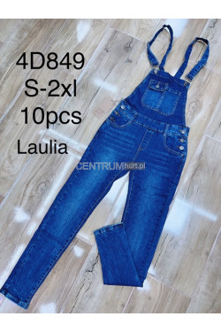 Ogrodniczki jeansowe damskie (S-2XL) 4D849