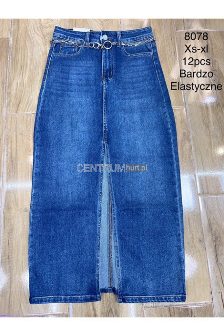 Spódnica jeansowa damska (XS-XL) 3