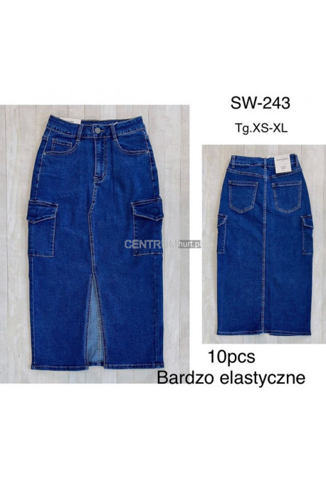 Spódnica jeansowa damska (XS-XL) 3