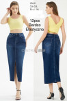 Spódnica jeansowa damska (XS-XL) 3