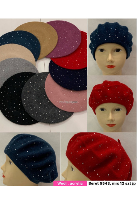 Beret GŁADKI KLASYCZNY