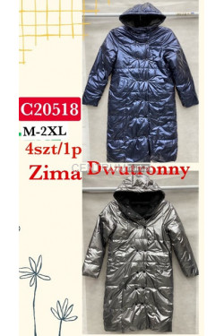 Płaszcze damskie kolor do wyboru (M-2XL) C20518