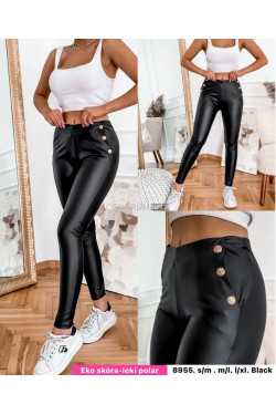 Spodnie skórzane damskie (S-XL) 8955