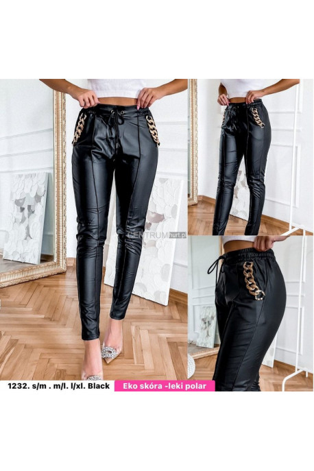 Spodnie skórzane damskie (S-XL) 1232