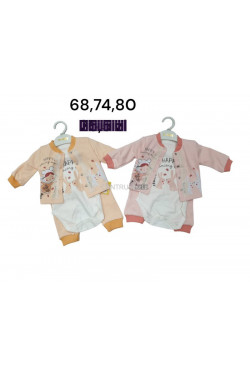 Komplet niemowlęcy KOLOR DO WYBORU (68-80) 310863