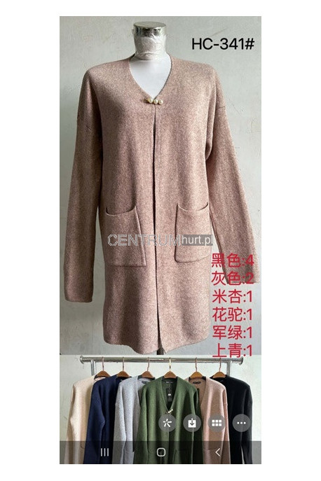 Kardigan damski (M-2XL) 1