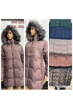 Płaszcza damska zimowa kolor do wyboru (3XL-8XL) MM205