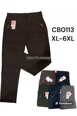 Spodnie damskie (XL-6XL) CBO113