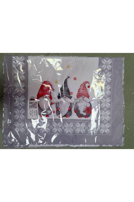 OBRUS MALOWANY KWADRAT 85 X 85 cm YH-11