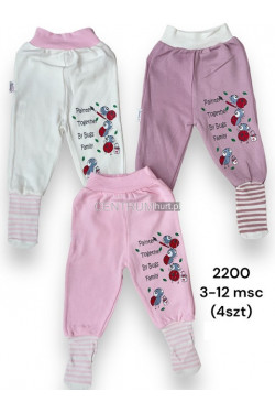 Spodnie niemowlęce Tureckie KOLOR DO WYBORU (3-12 m) 2200