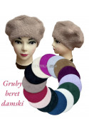 Beret damskie zimowe 1