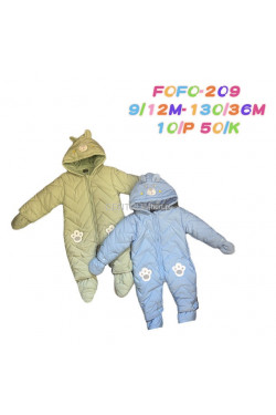Kombinezony niemowlęce (9-12m) FOFO-209