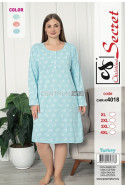 Koszula nocna damska Turecka (XL-4XL) K40