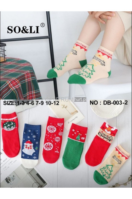 Skarpety dziecięce (1-12) DB-003-
