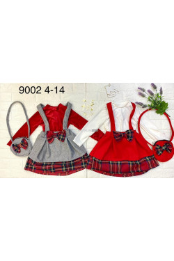 Sukienki dziewczęce KOLOR DO WYBORU (4-14) 9002