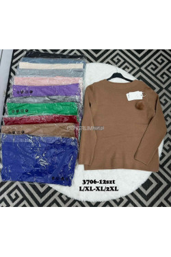 Sweter damski (L-2XL) 3706