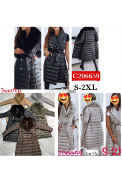 Płaszcze damskie zimowe kolor do wyboru (S-2XL) C206659