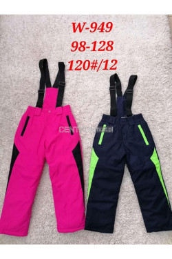 Spodnie dziecięce narciarskie (98-128) W-949