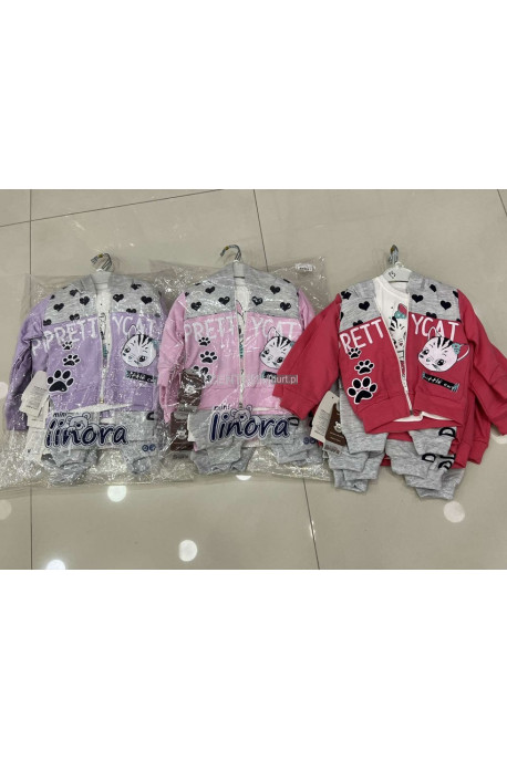 Komplet dziewczęcy Tureckie KOLOR DO WYBORU (1-4) 98