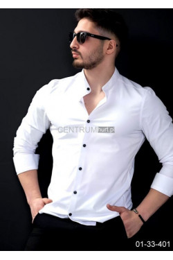 Koszula męska długi rękaw Turecka (M-3XL) 0537