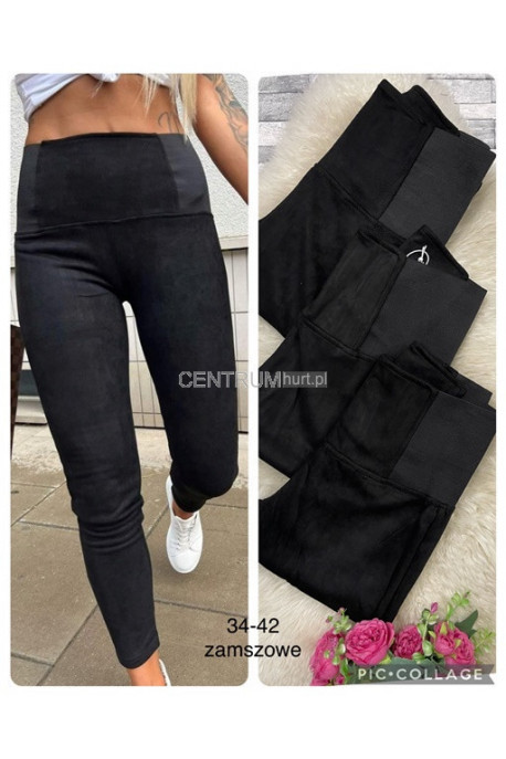 Spodnie skórzane damskie (34-42) 07