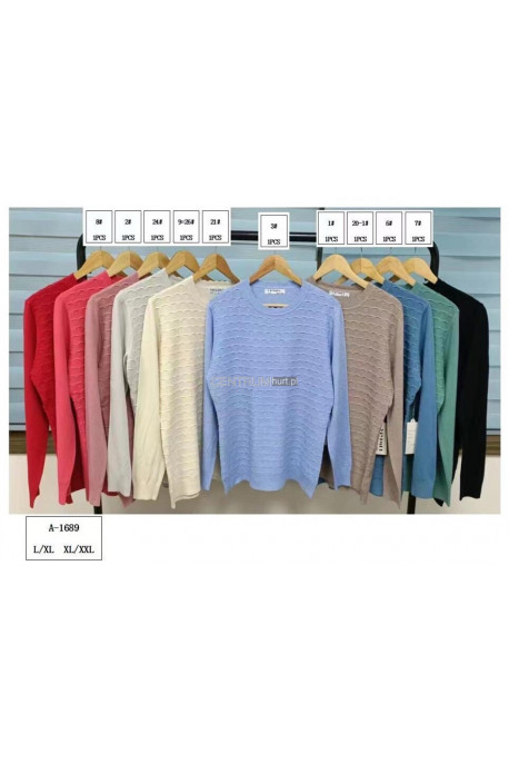 Sweter damski (L-2XL) A-16