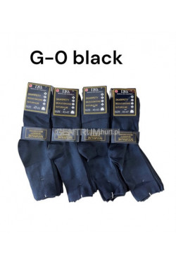 Skarpety zdrowotne bezuciskowe (39-46) BLACK