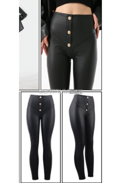 Spodnie skórzane damskie (S/M-L/XL) 3879