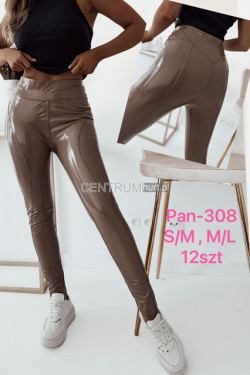 Spodnie skórzane damskie (38-48) PAM-308