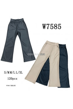 Spodnie skórzane damskie (S-XL) W7585