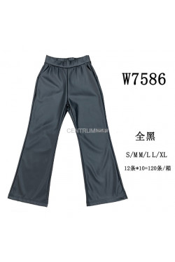 Spodnie skórzane damskie (S-XL) W7586