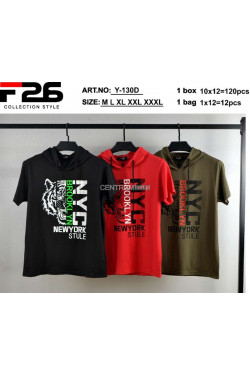 Koszulki męskie (M-3XL) Y-130D