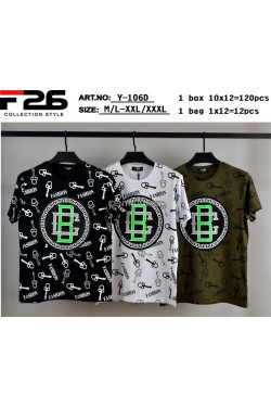 Koszulki męskie (M-3XL) Y-106D