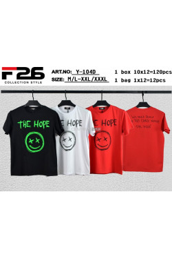 Koszulki męskie (M-3XL) Y-104D