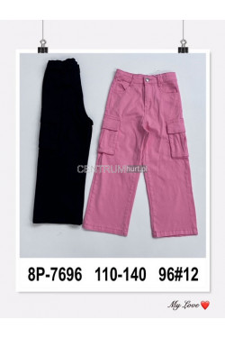 Spodnie dziewczęce (110-140) 8P-7696