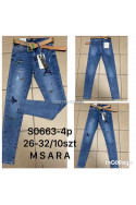 Jeansy damskie (36-44) 1