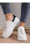 Buty sportowe damskie BL377 WHITE